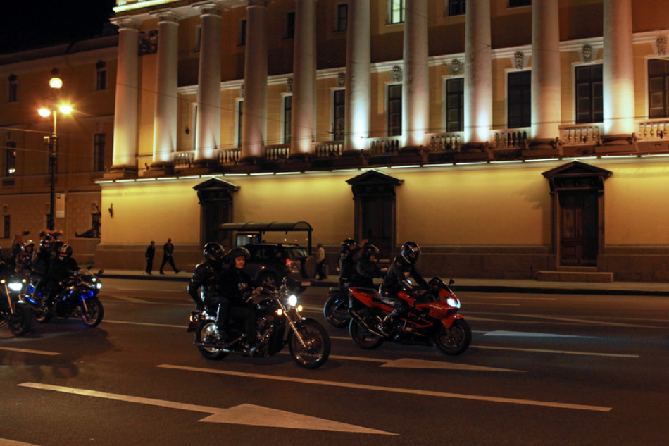 В Петербурге временно ограничат движение из-за фестиваля мотоциклистов